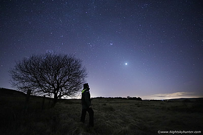 Zodiacal Light, Venus & Faint Aurora At Beaghmore Stone Circles & Ballintoy - March 2020